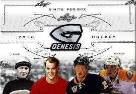 2016 Leaf Genesis Hockey