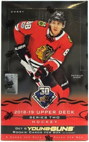 2018-2019 Upper Deck Hockey Series 2 Hobby