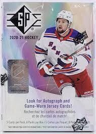 2020-2021 Upper Deck SP Hockey Blaster