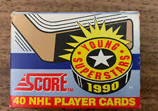 1990 Score Hockey Young Superstars x40 card set