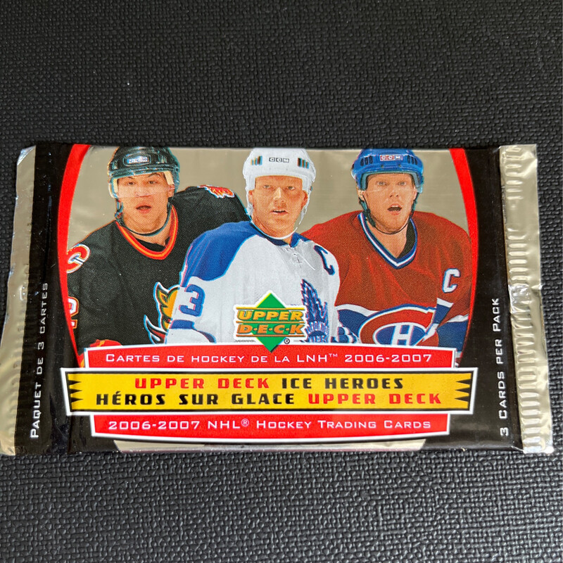 2006-2007 Upper Deck Ice Heroes Single Packs