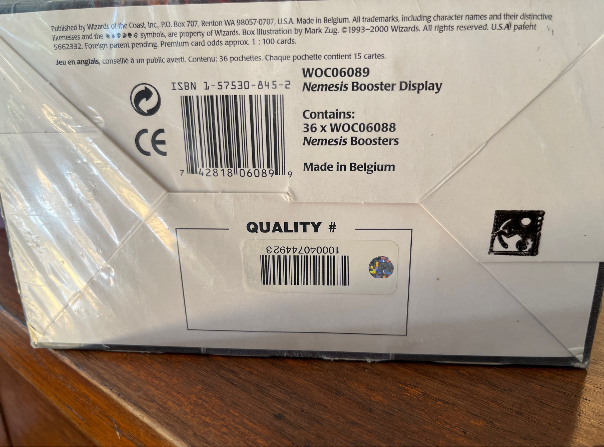 Nemesis Booster Display