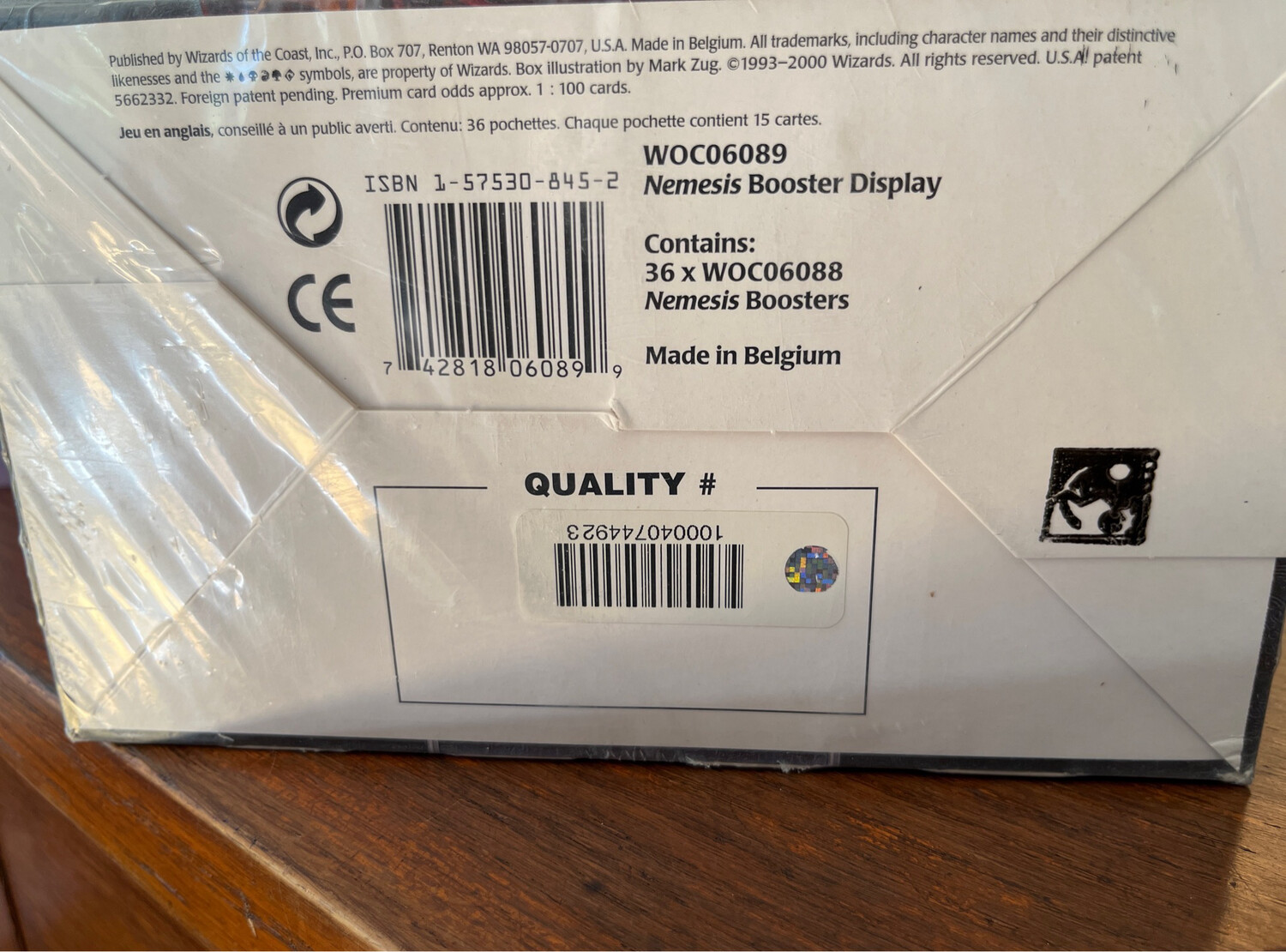 mtg nemesis booster box Amazon.com: Magic: The Gathering main image 1