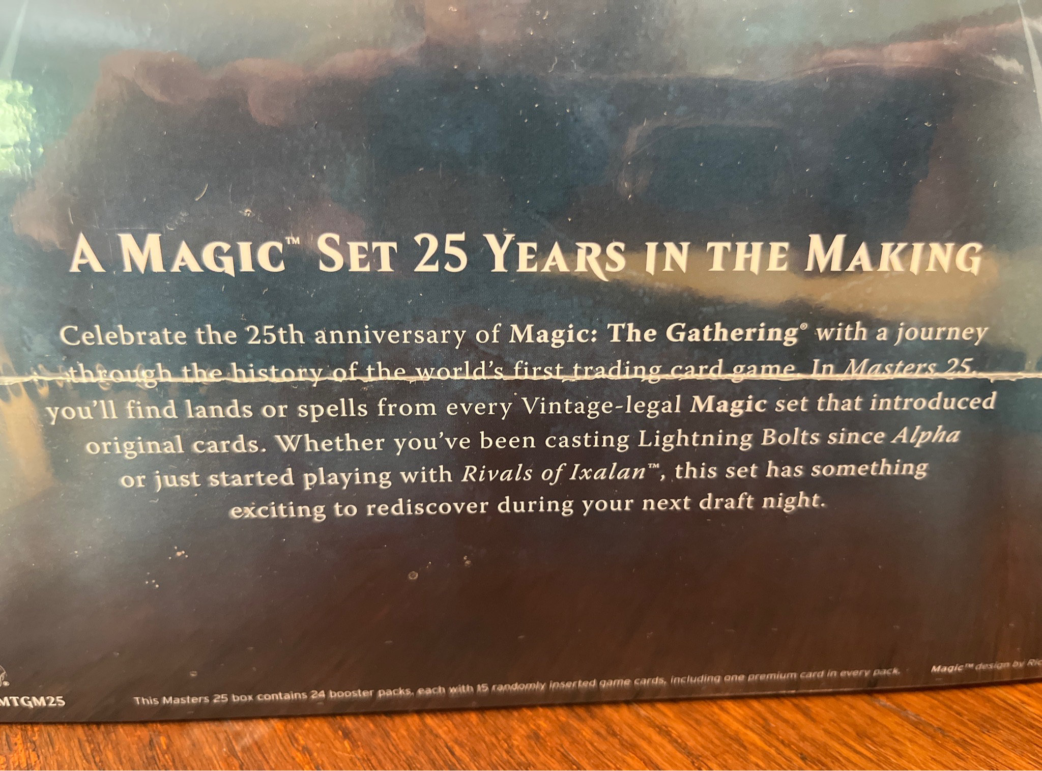 Masters 25 Booster Display 2018