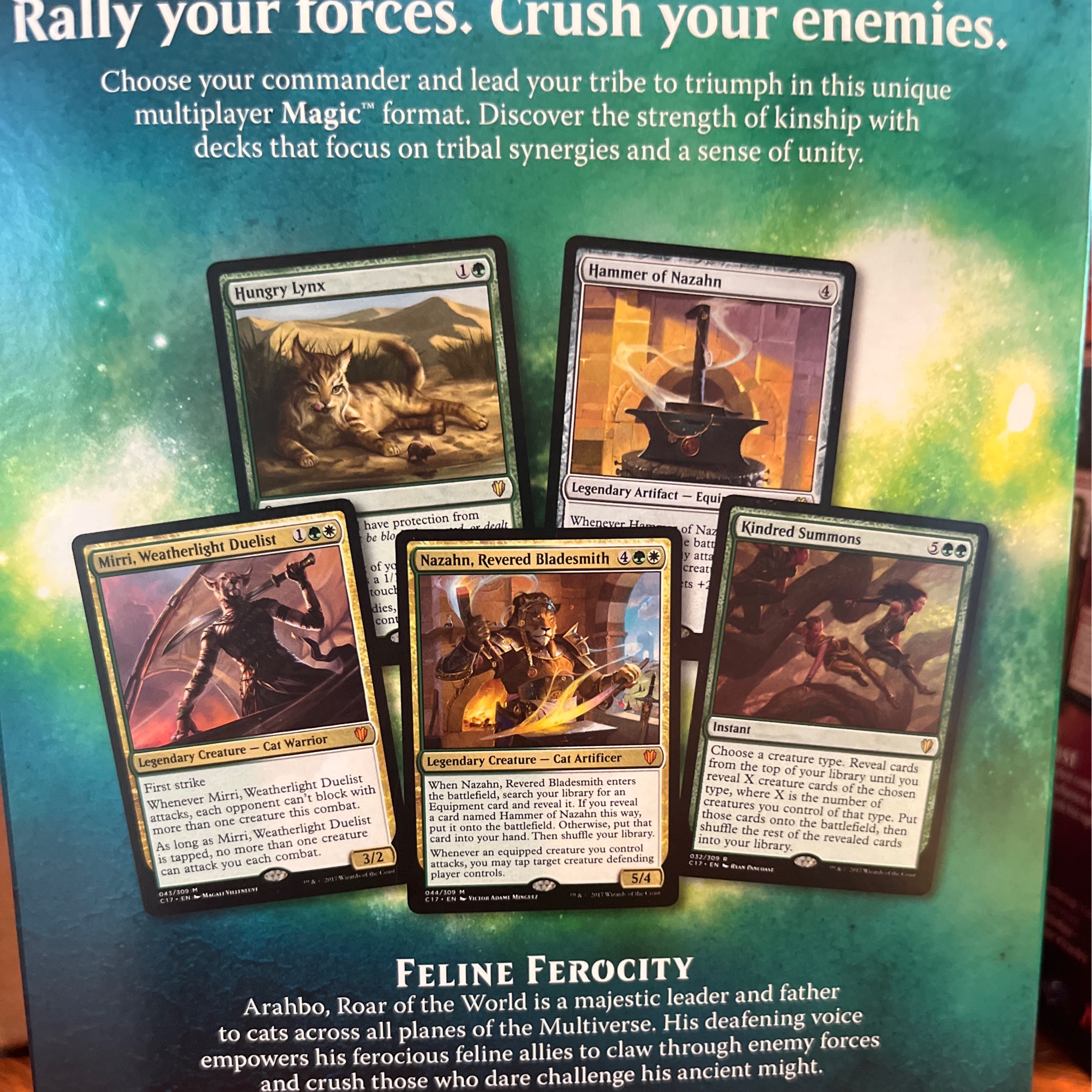 Dungeons & Dragons Commander Deck Feline Ferocity 2017