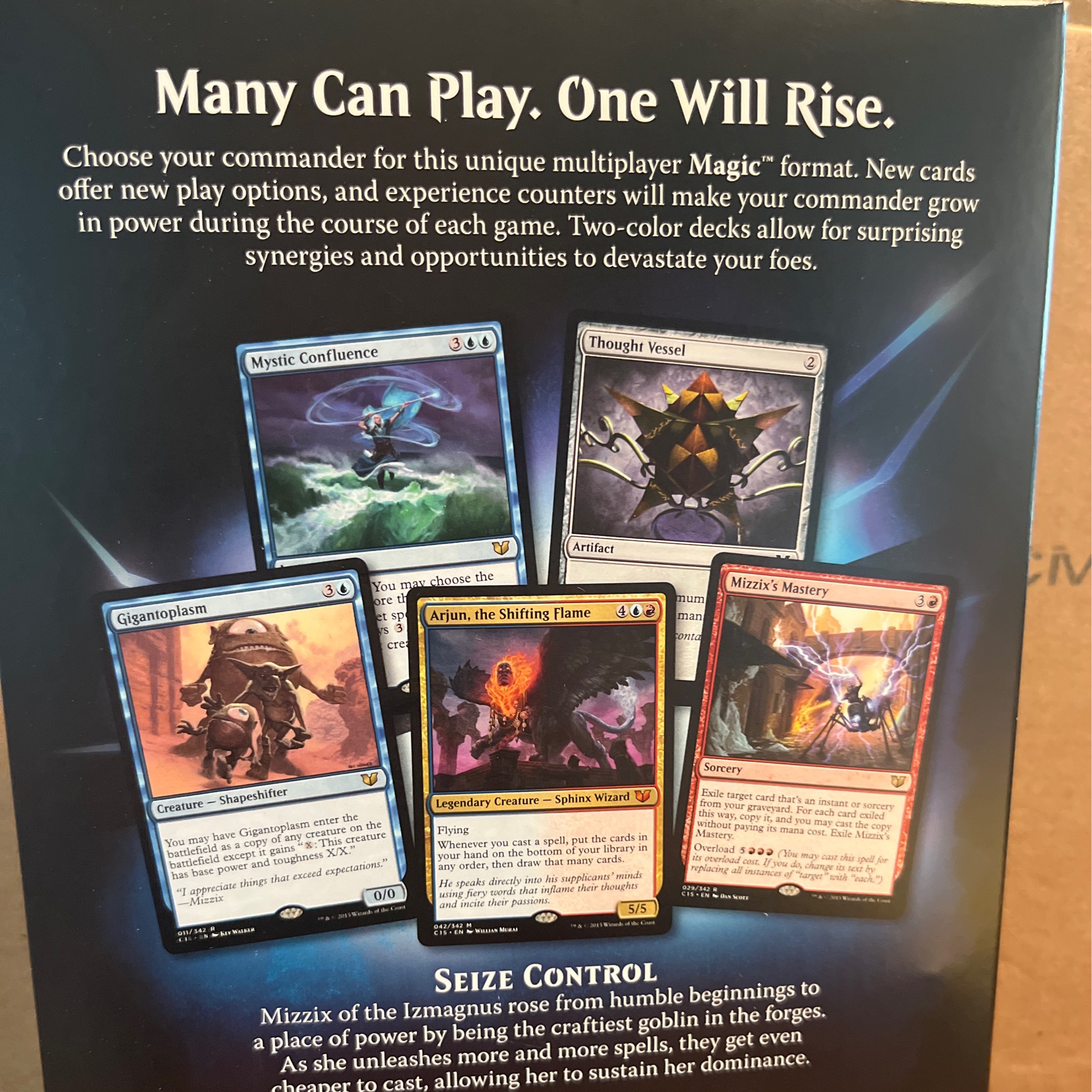 Commander Deck Seize Control 2015