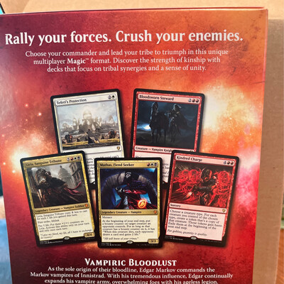 mtg commander 2017 vampiric bloodlust deck The Commander series is designed for fans of Magics social qualities Vampiric Bloodlust Deck