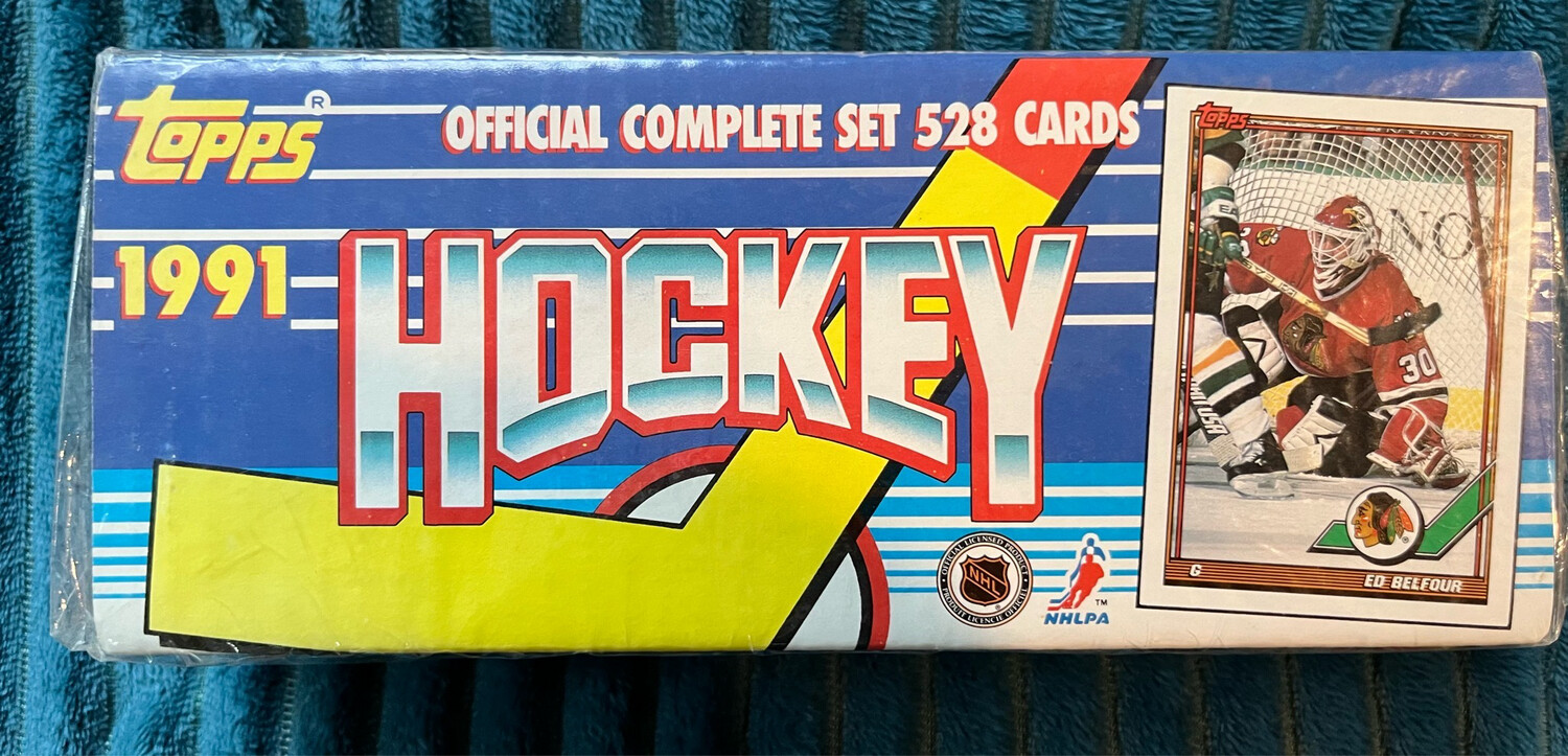 1991 Topps Hockey Complete Set x528