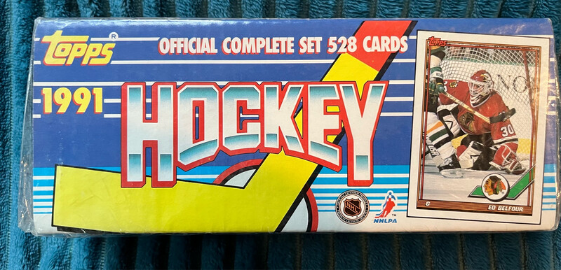 1991 Topps Hockey Complete Set x528