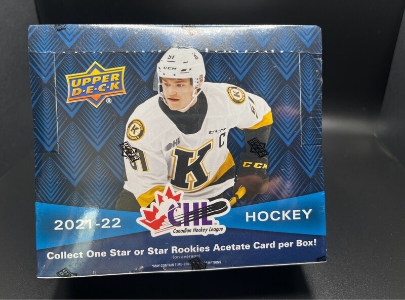 2021-2022 Upper Deck CHL Hockey
