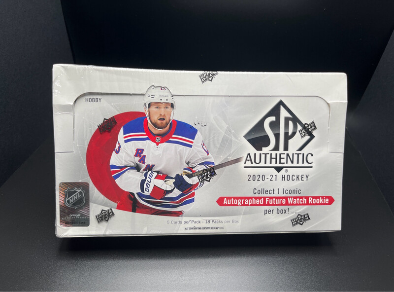2020-2021 Upper Deck SP Authentic Hockey Hobby