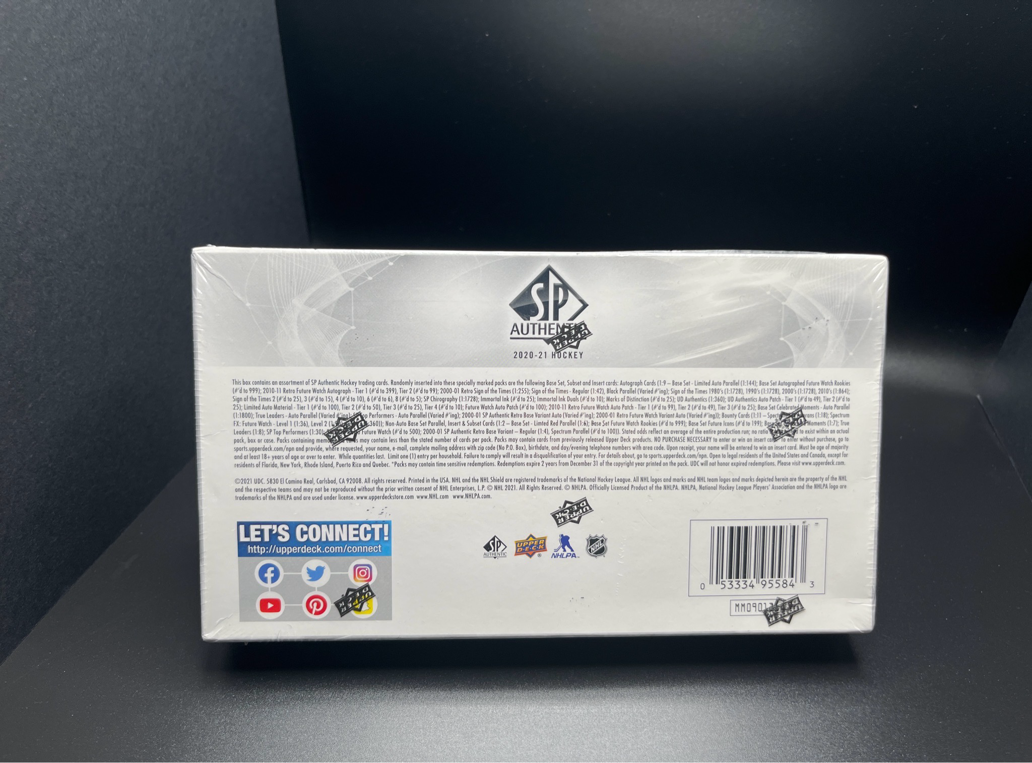 2020-2021 Upper Deck SP Authentic Hockey Hobby