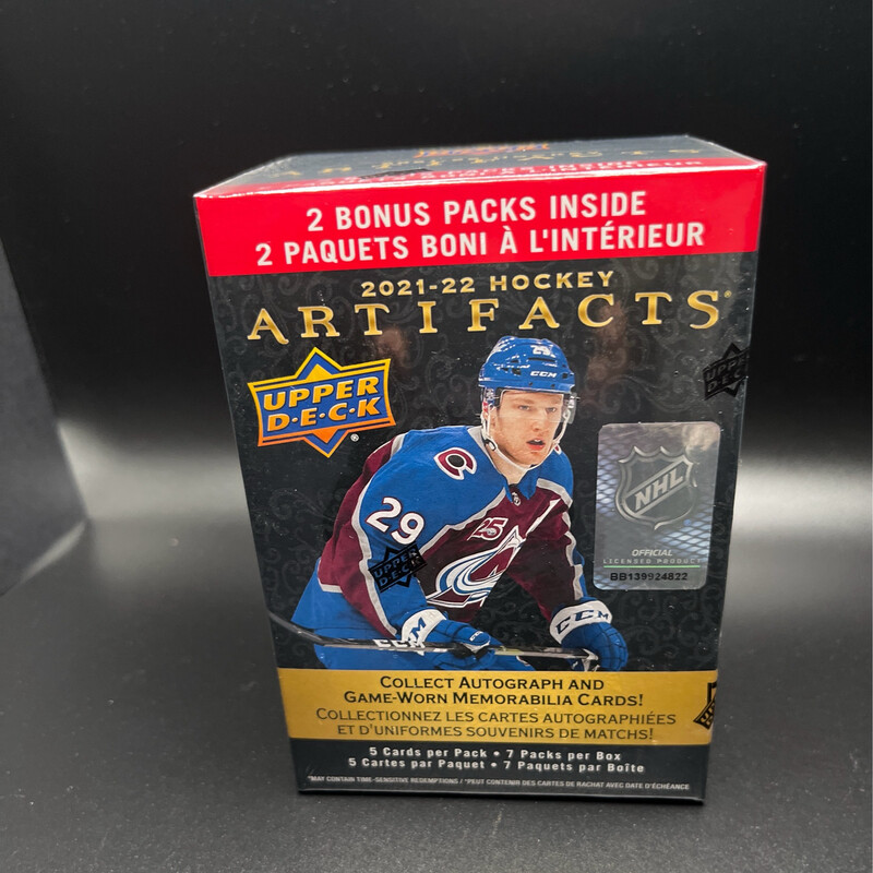 2021-2022 Upper Deck Artifacts Blaster