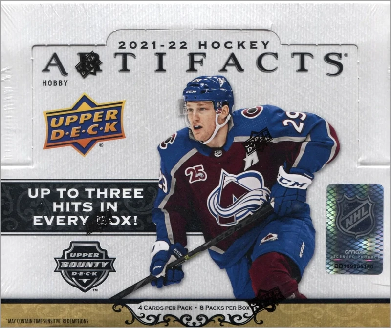 2021-2022 Upper Deck Artifacts Hockey Hobby (10x Box Inner Sealed)