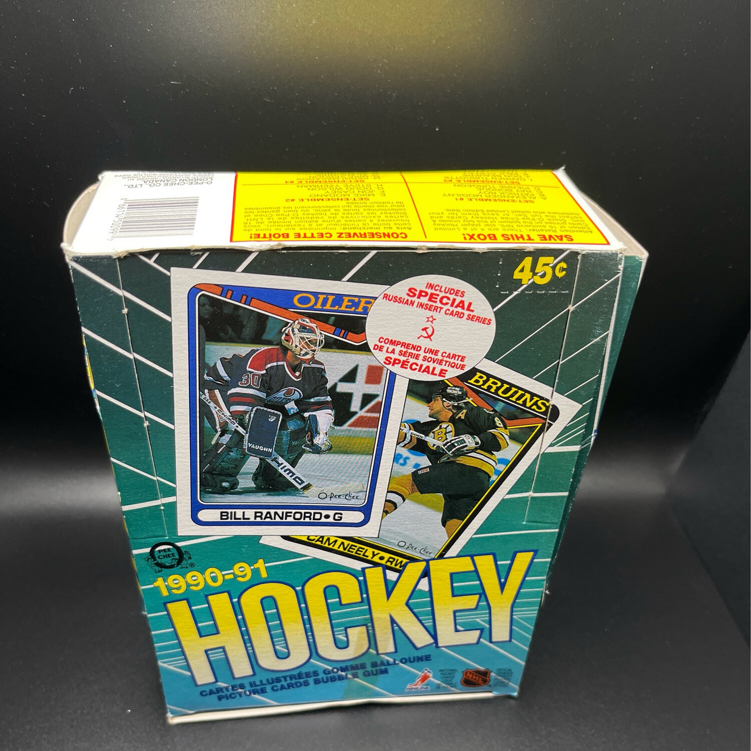 1990-1991 O-Pee-Chee Hockey Russian Inserts