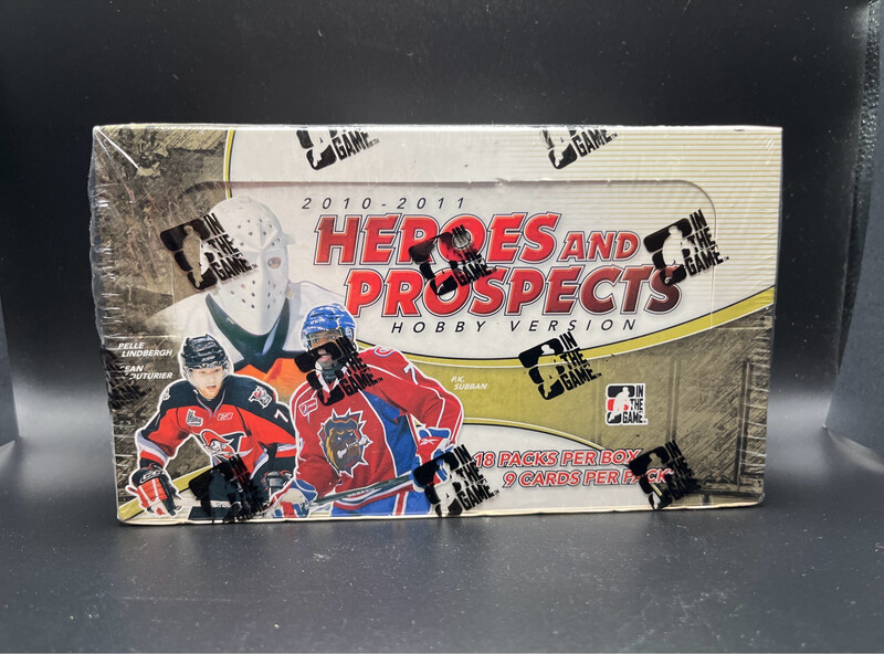 2010-2011 In The Game Heroes and Prospects Hobby