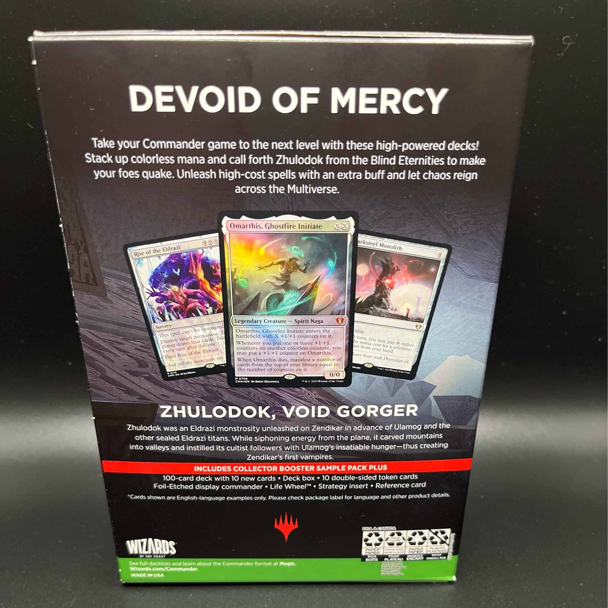 Commander Masters Commander Deck Eldrazi Unbound 2023