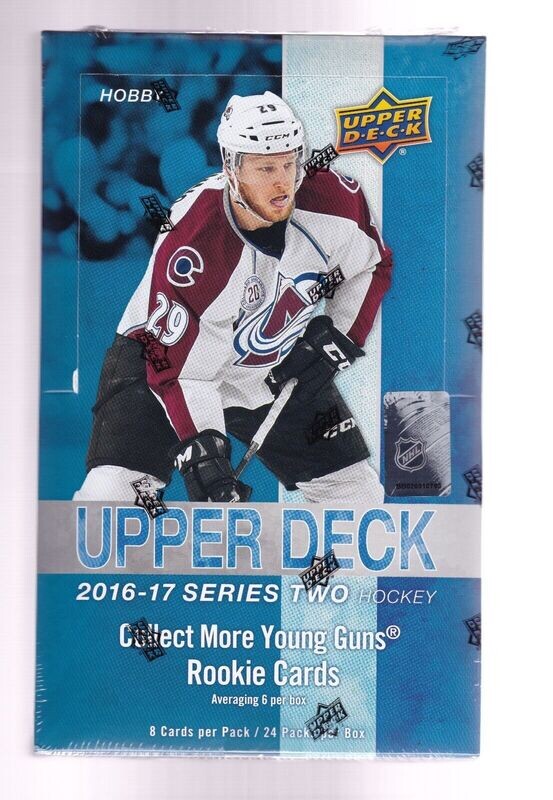 2016-2017 Upper Deck Series 2 Hockey Hobby