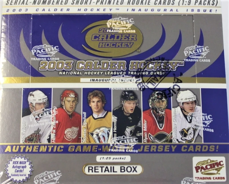 2003 Pacific Trading Cards Calder Hockey Retail