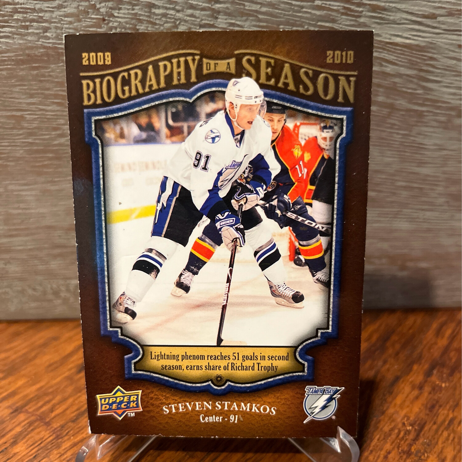 2009-2010 Upper Deck Biography Of A Season/Steven Stamkos BOS29