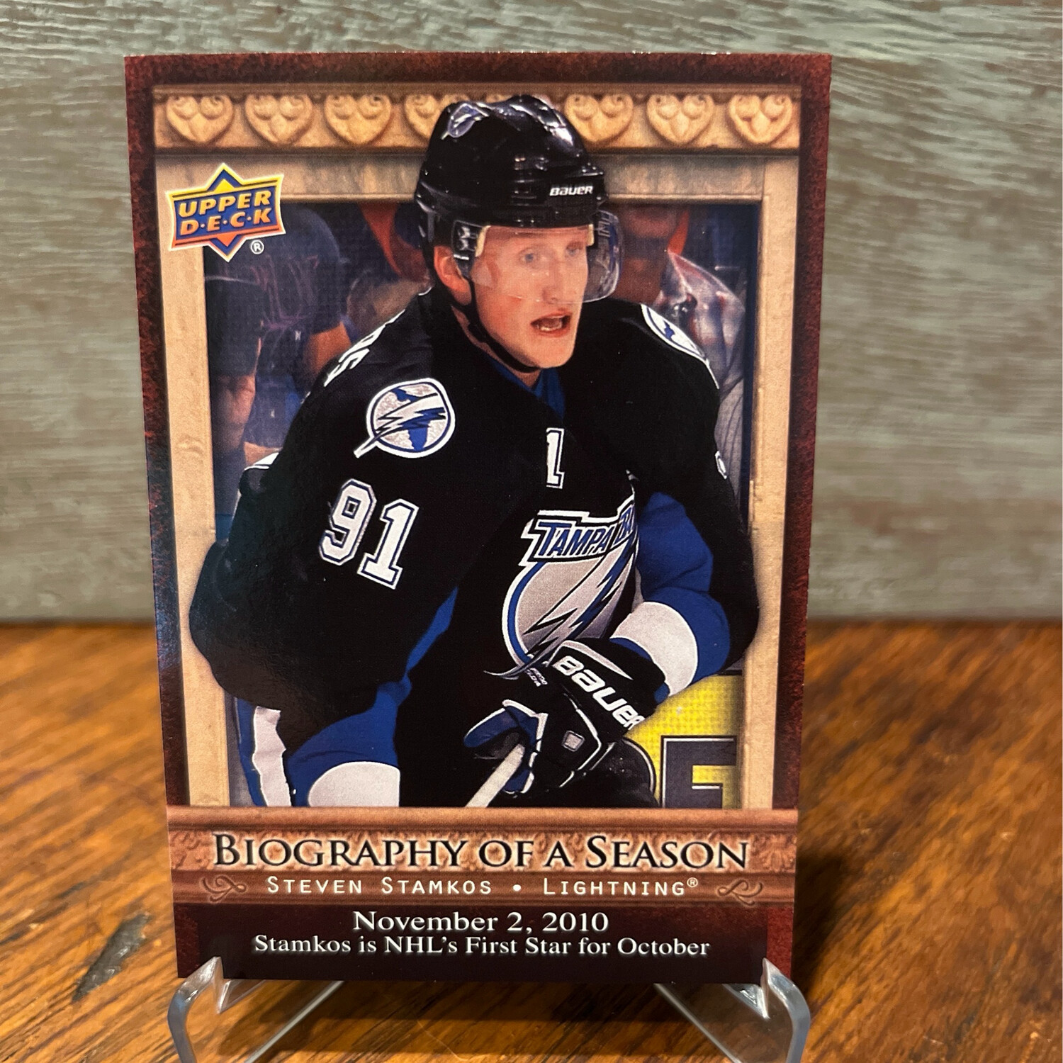 2010-2011 Upper Deck Biography Of A Season/Steven Stamkos BOS12