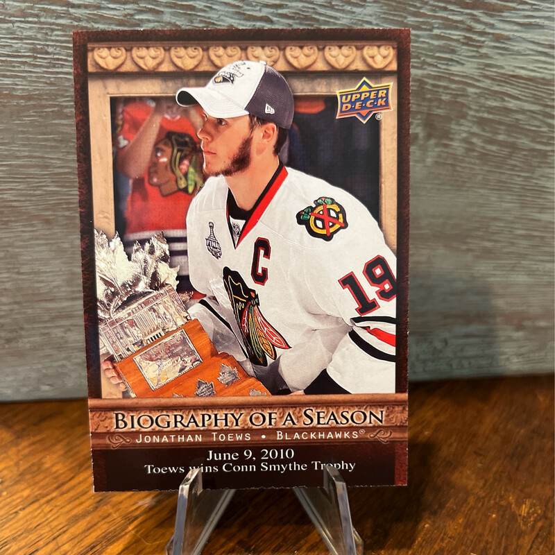 2010-2011 Upper Deck Biography Of A Season/Jonathan Toews BOS 8
