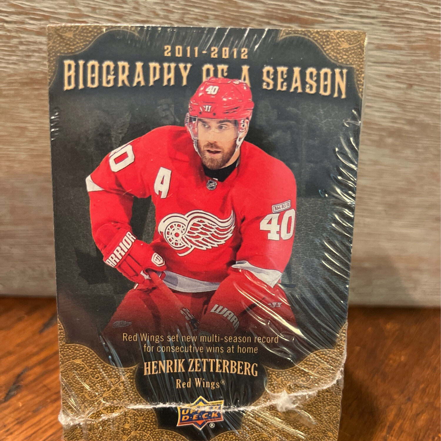 2011-2012 Upper Deck Biography Of A Season/Henrik Zetterberg BOS26