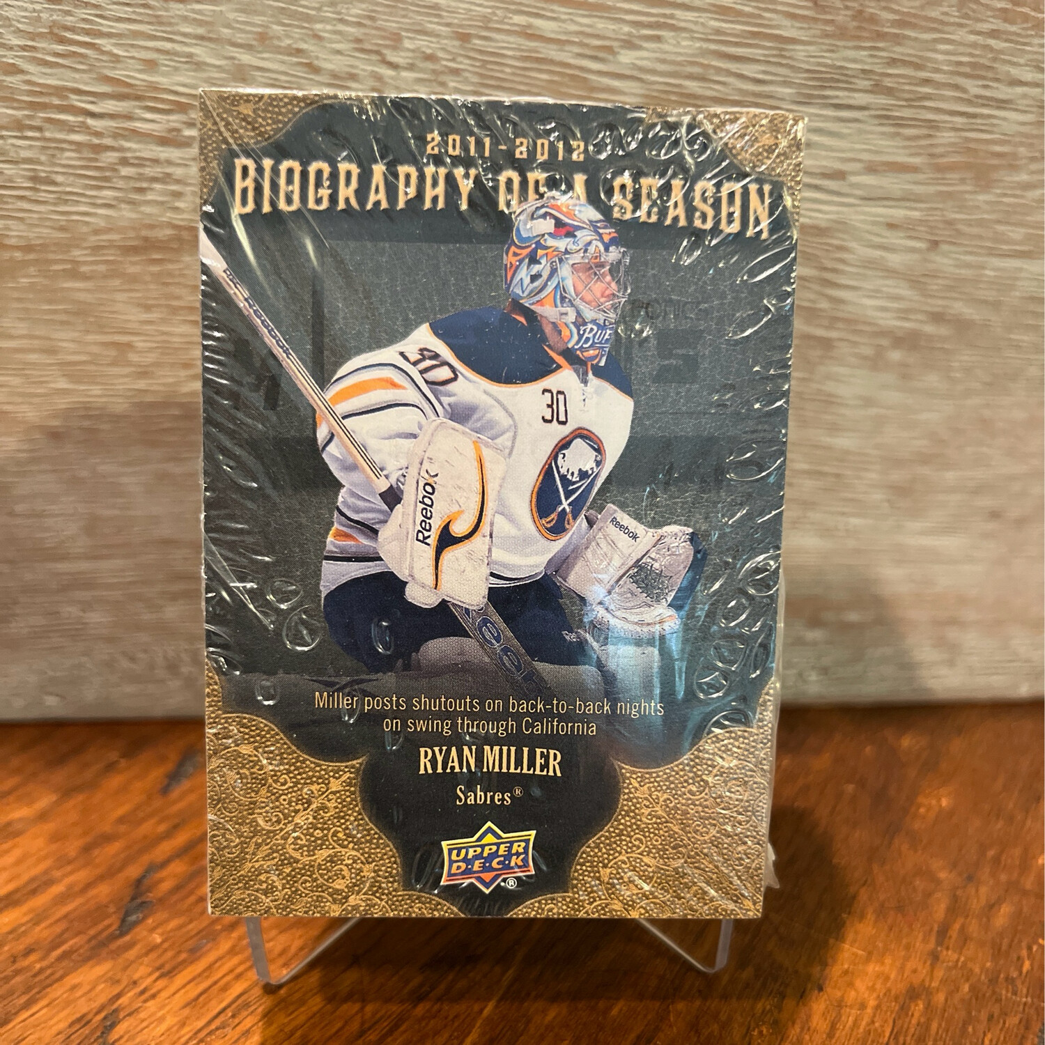 2011-2012 Upper Deck Biography Of A Season/Ryan Miller BOS27