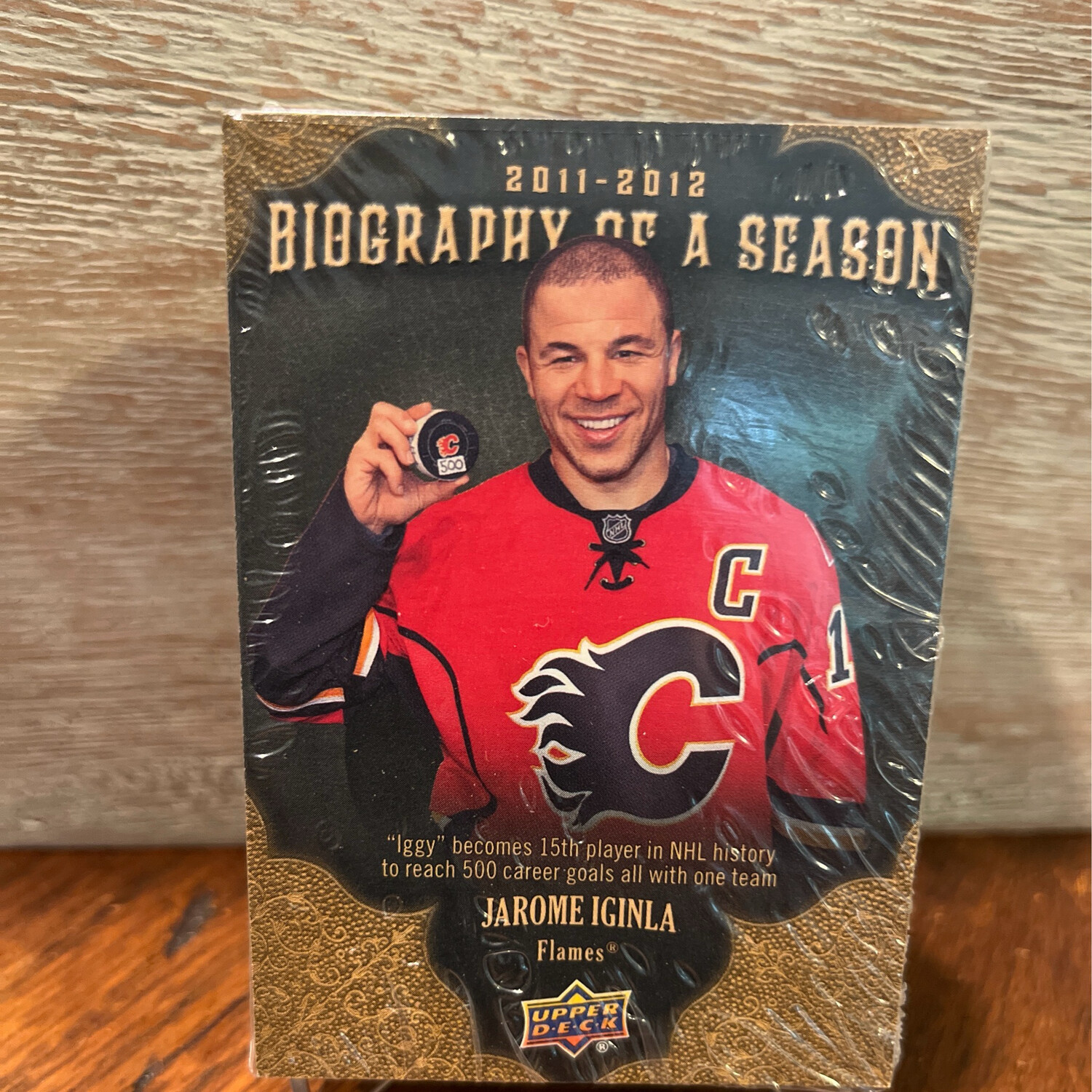 2011-2012 Upper Deck Biography Of A Season /Jarome Iginla BOS22