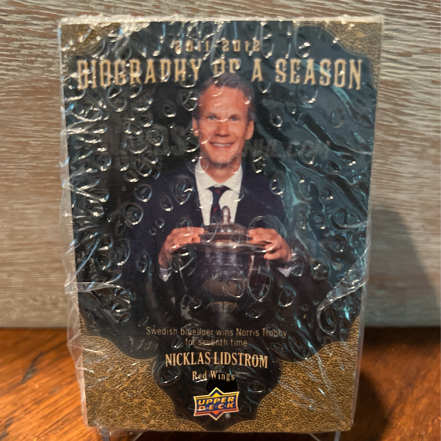 2011-2012 Upper Deck Biography Of A Season/Nicklas Lidstrom BOS6