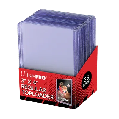 Ultra Pro Regular Top Loader  3"x4" 35 Pt