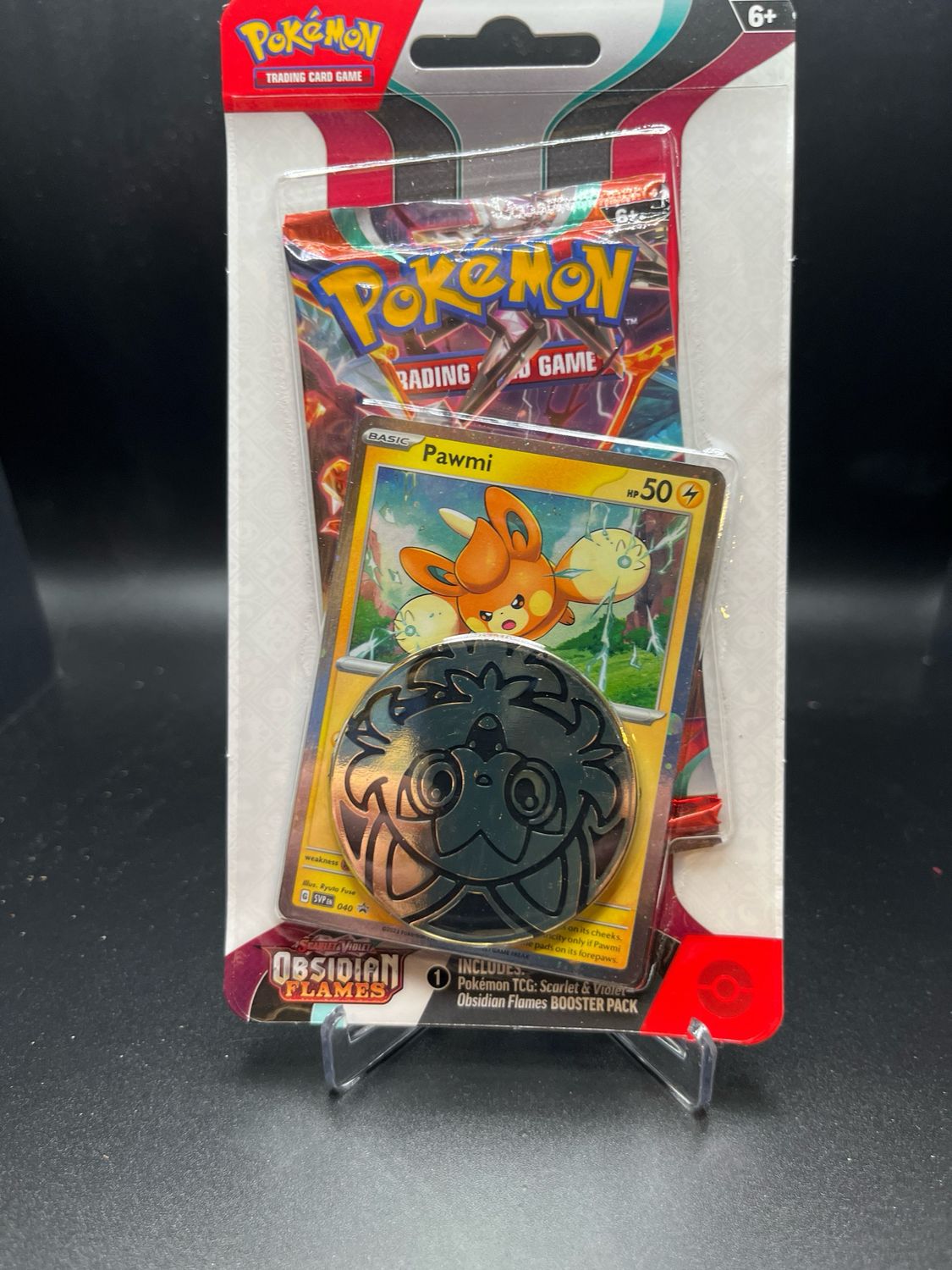 Obsidian Flame Booster Pack And Coin
