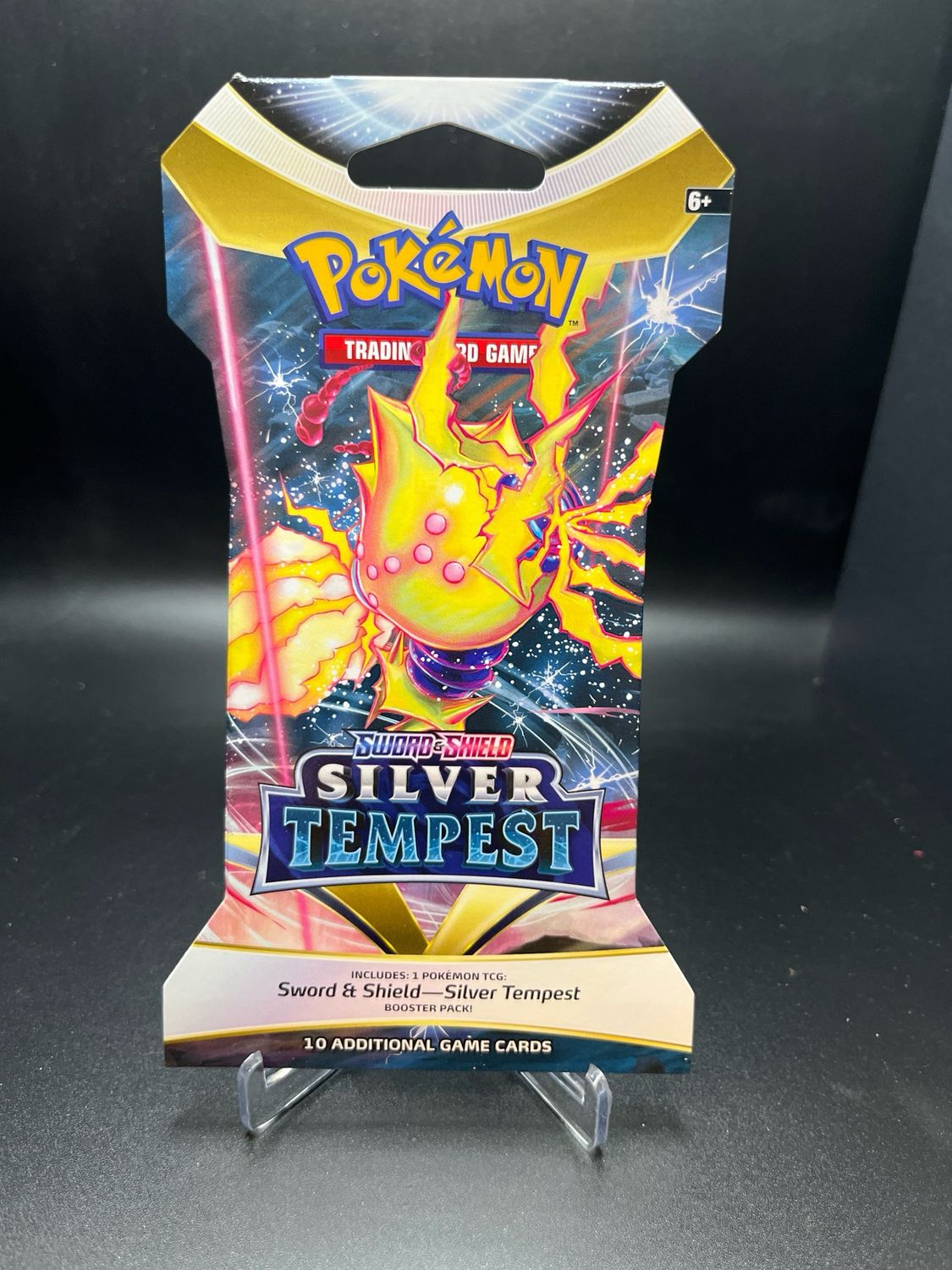Silver Tempest Sleeved Booster Pack (Random Art)