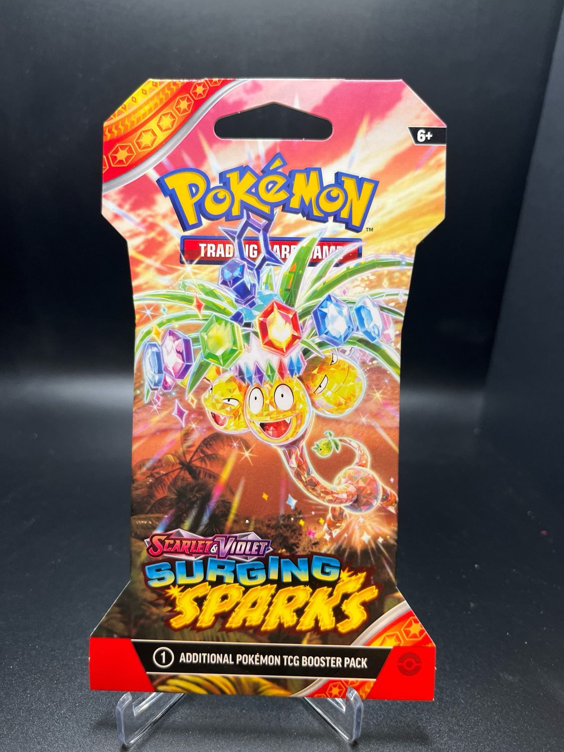 Surging Sparks Sleeved Booster Pack (Random Art)