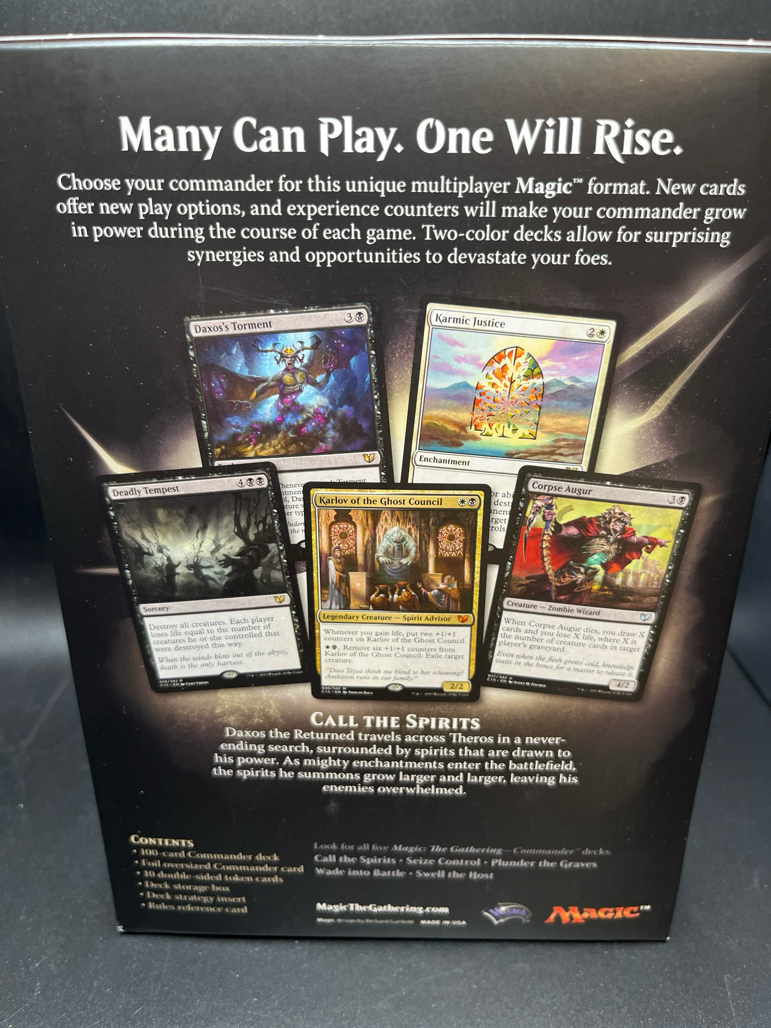 Commander Deck Call The Spirits 2015