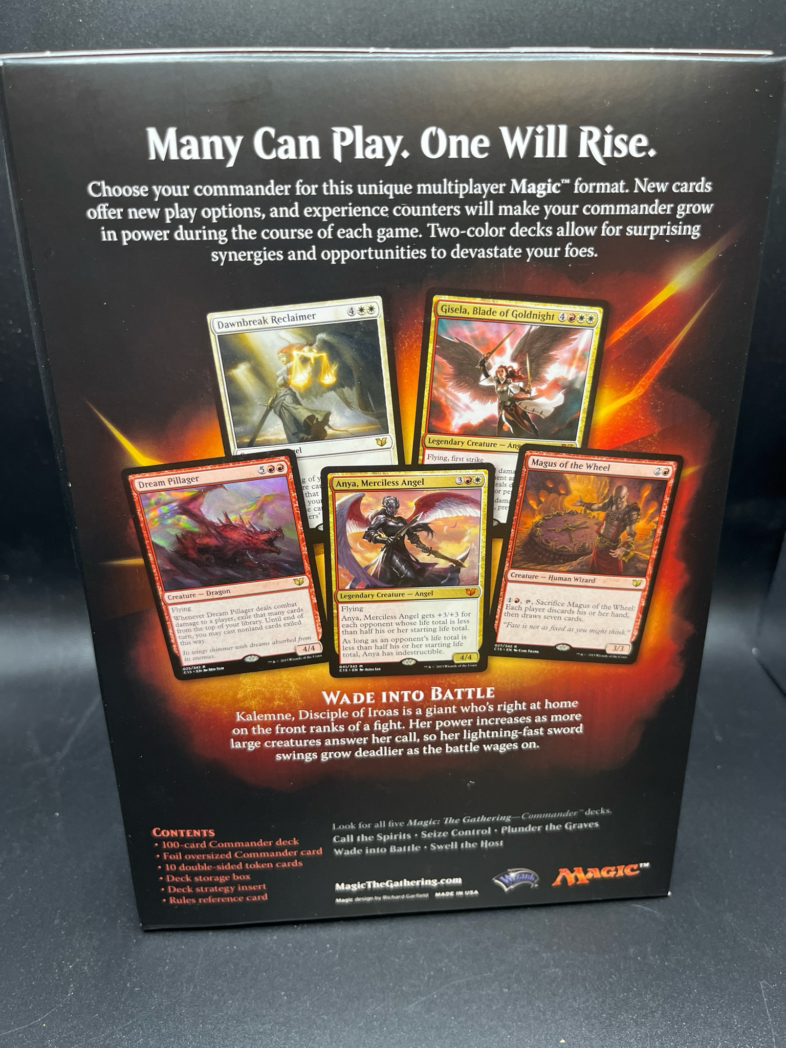 Commander Deck Wade Into Battle 2015