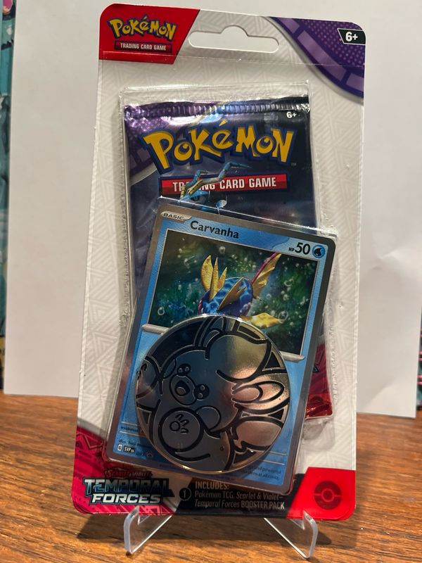 Temporal Forces Booster Pack, Promo Card And Coin