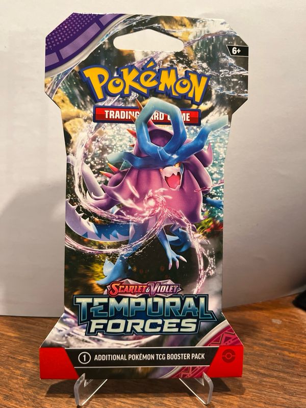 Temporal Forces Sleeved Booster Packs (Random Art)