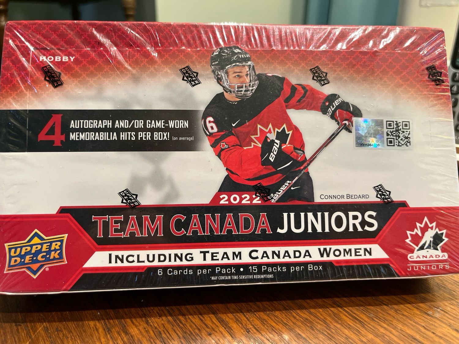 2022 Upper Deck Team Canada Juniors Hobby