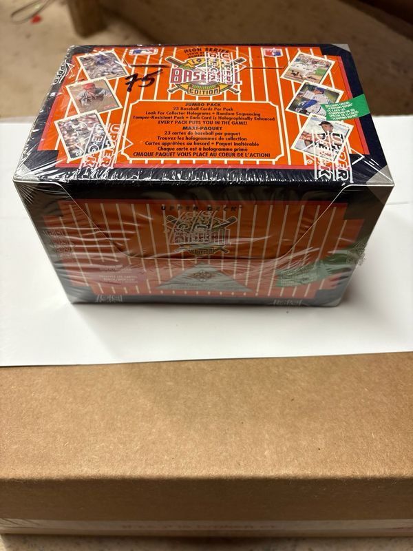 1992 Upper Deck High Series Baseball