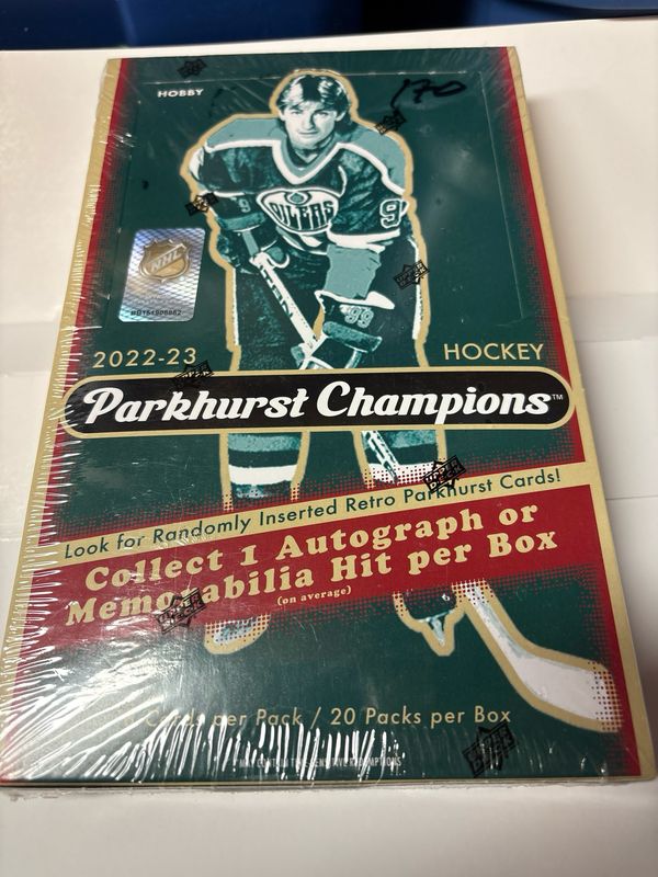 2022-2023 Parkhurst Champions Hockey Hobby Box
