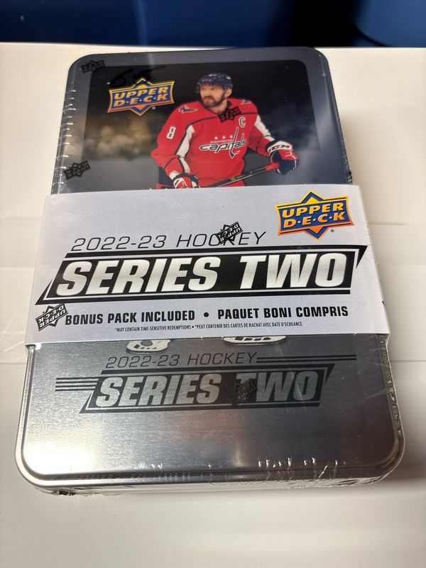 2022-2023 Upper Deck Series 2 Hockey Tins