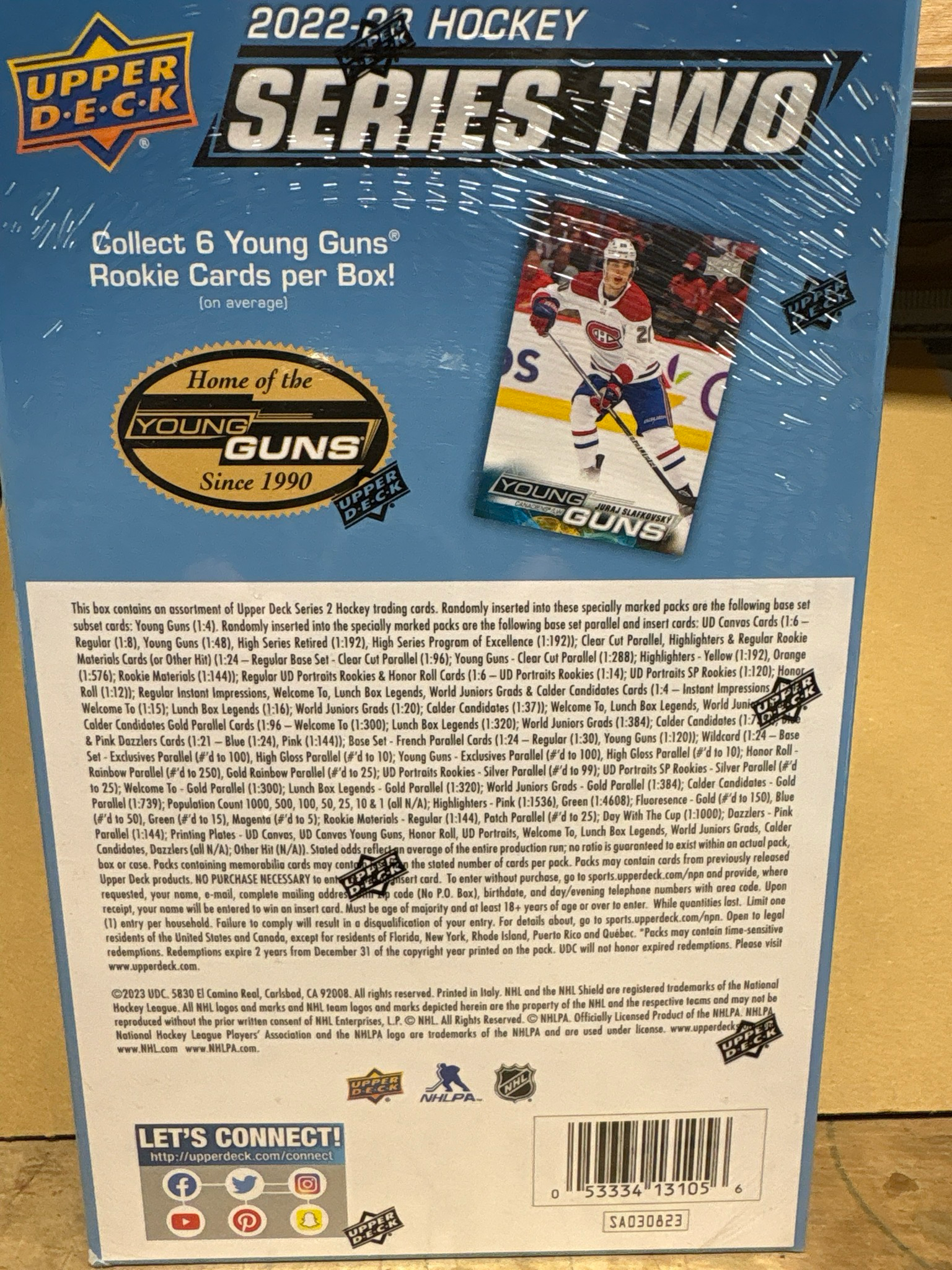 2022-2023 Upper Deck Hockey Series 2 Hobby