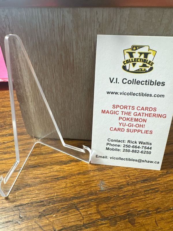 Clear Plastic Stand For Single Card