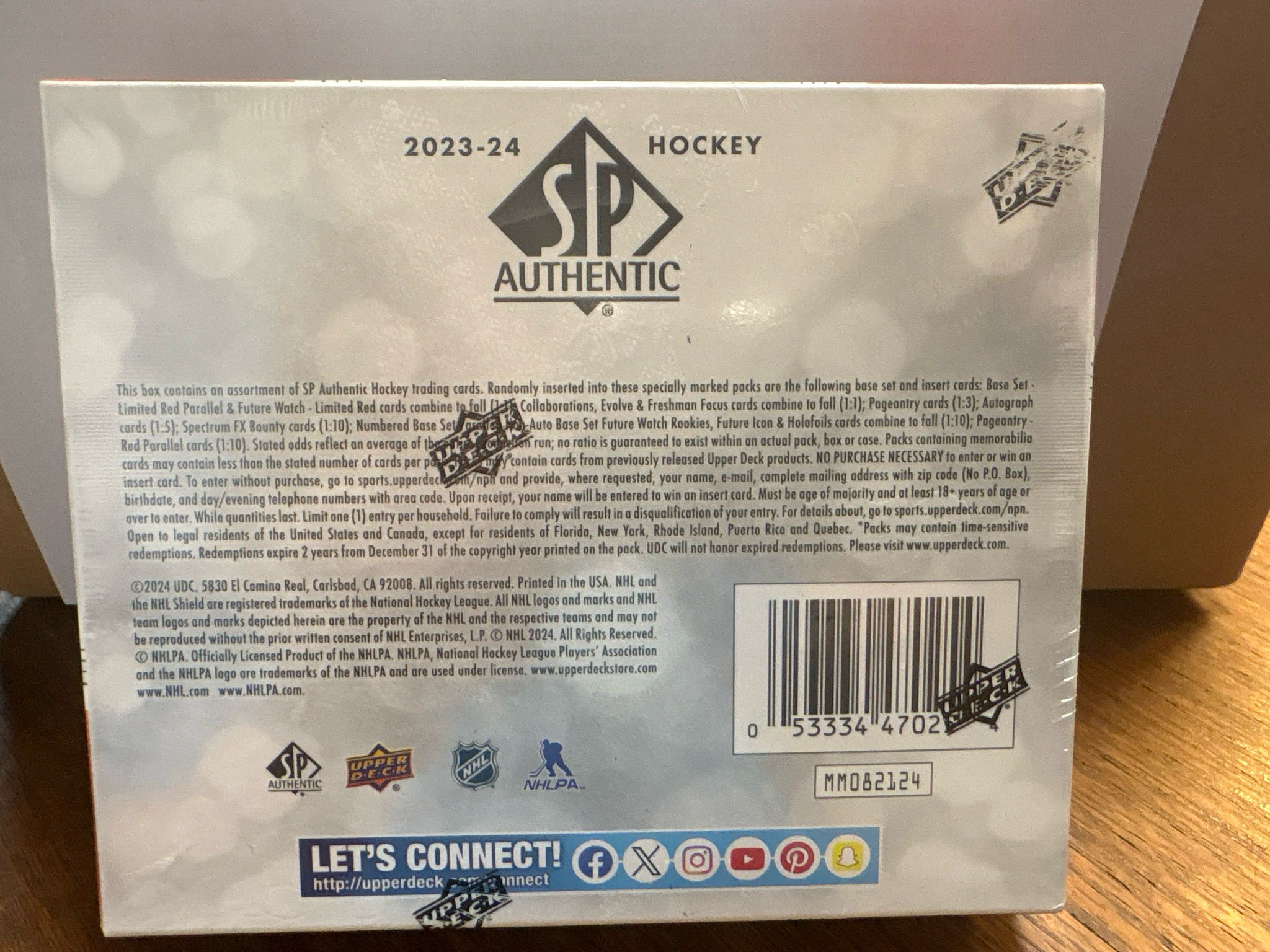 2023-24 SP Authentic Hockey