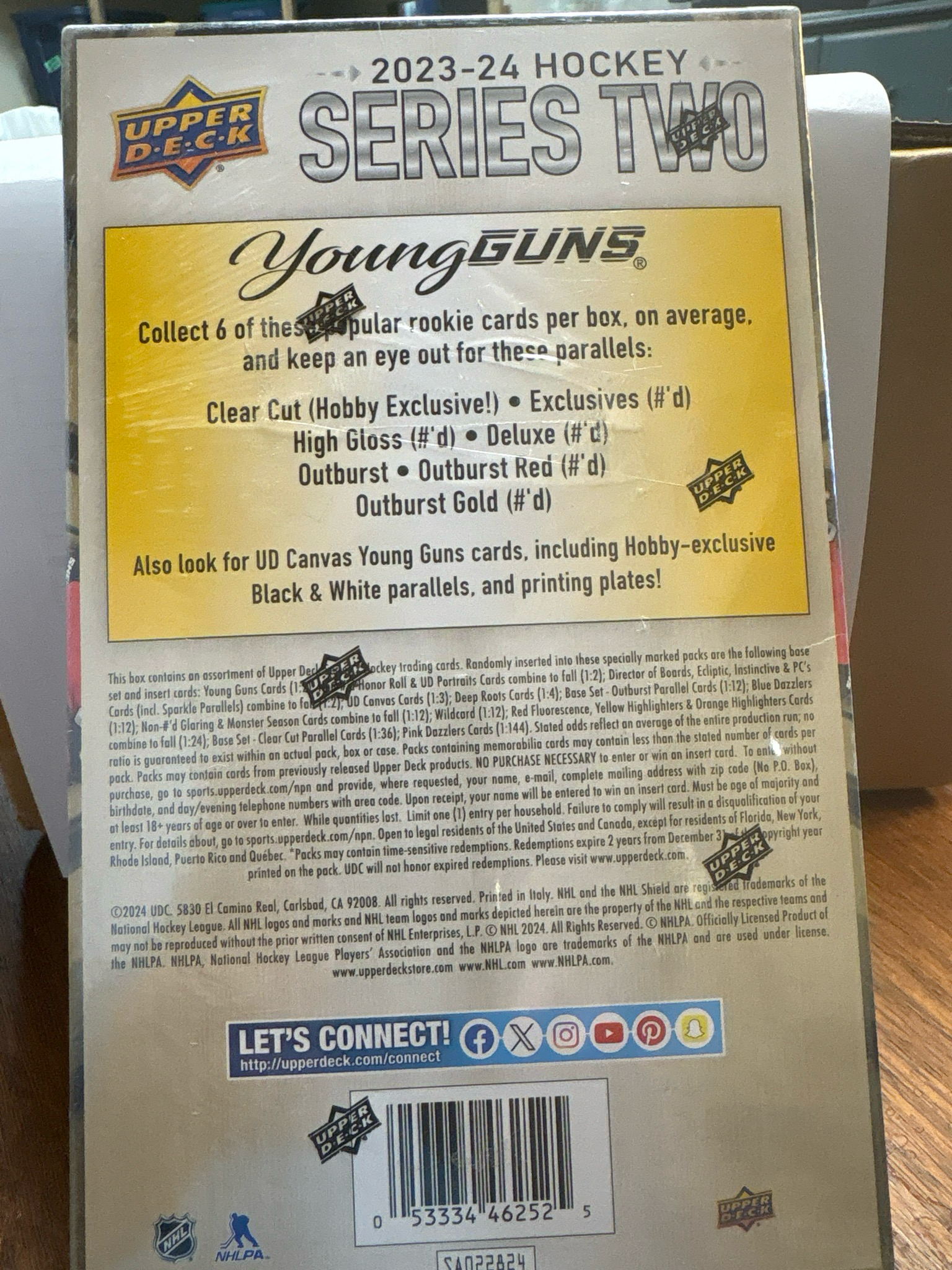2023-24 Upper Deck Series Two Hockey Hobby