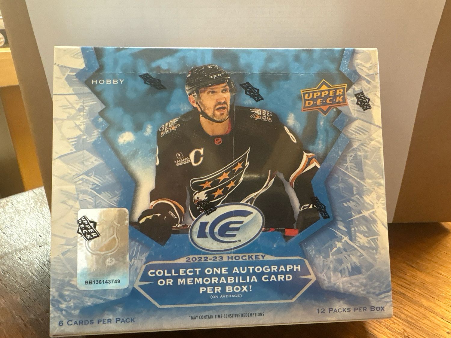 2022-2023 Upper Deck Ice Hockey Hobby