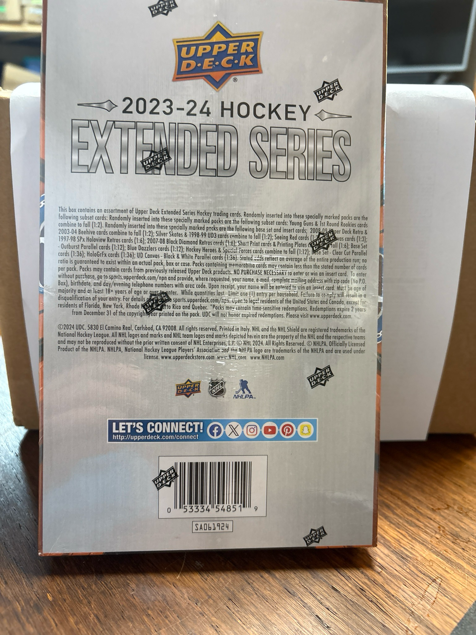 2023-24 Upper Deck Extended Series Hockey Hobby