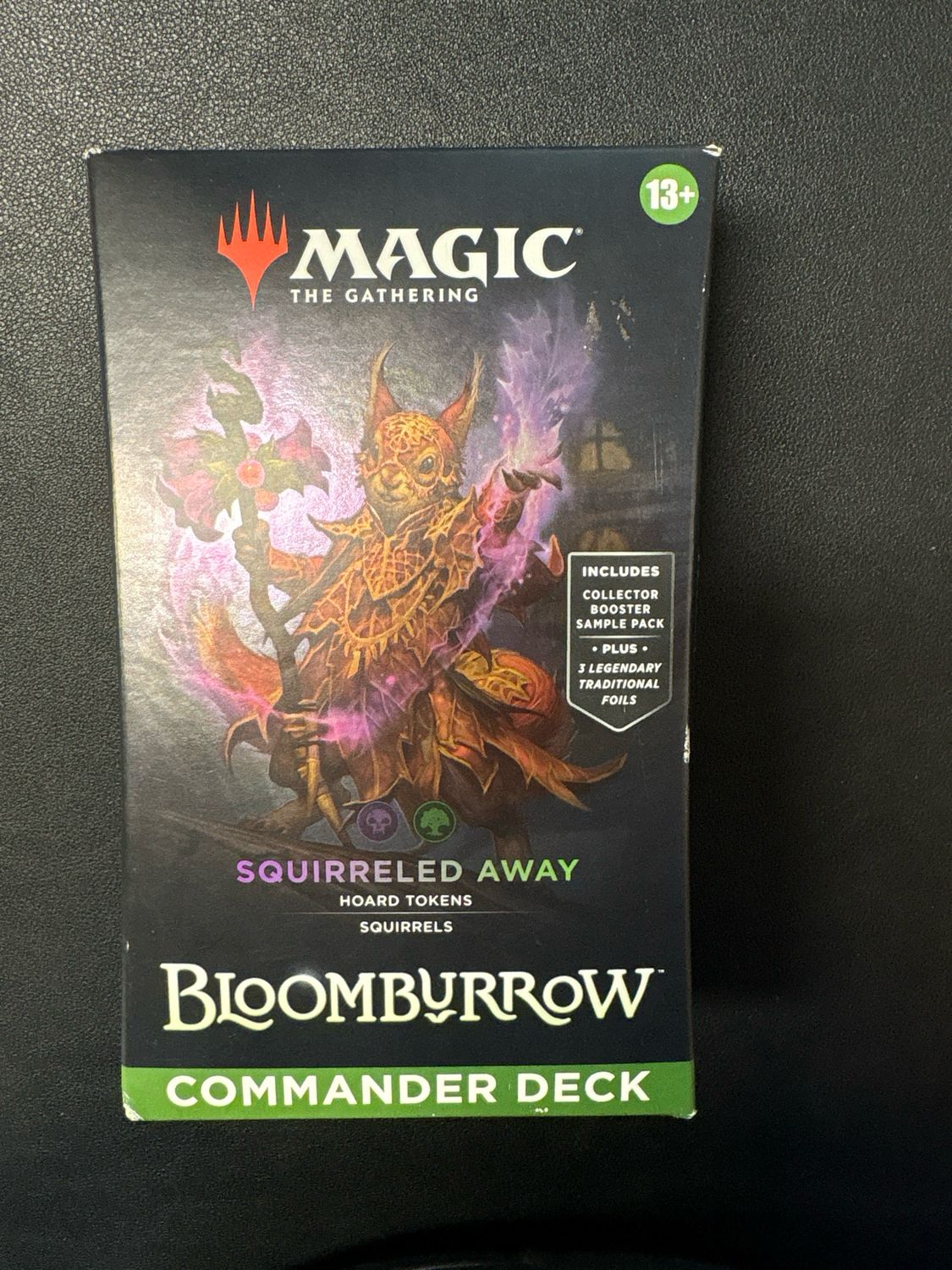 Bloomburrow Commander Deck Squirreled Away 2024