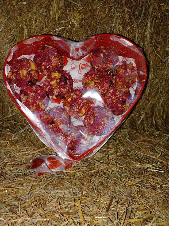 12 mini muffins geschenk valentijn hart